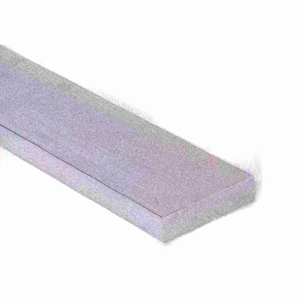 1" X 1-1/2" Aluminum Flat Bar, 6061, 10" Lngth, T6511 Mill Stock, Extruded, 1.0" Dia